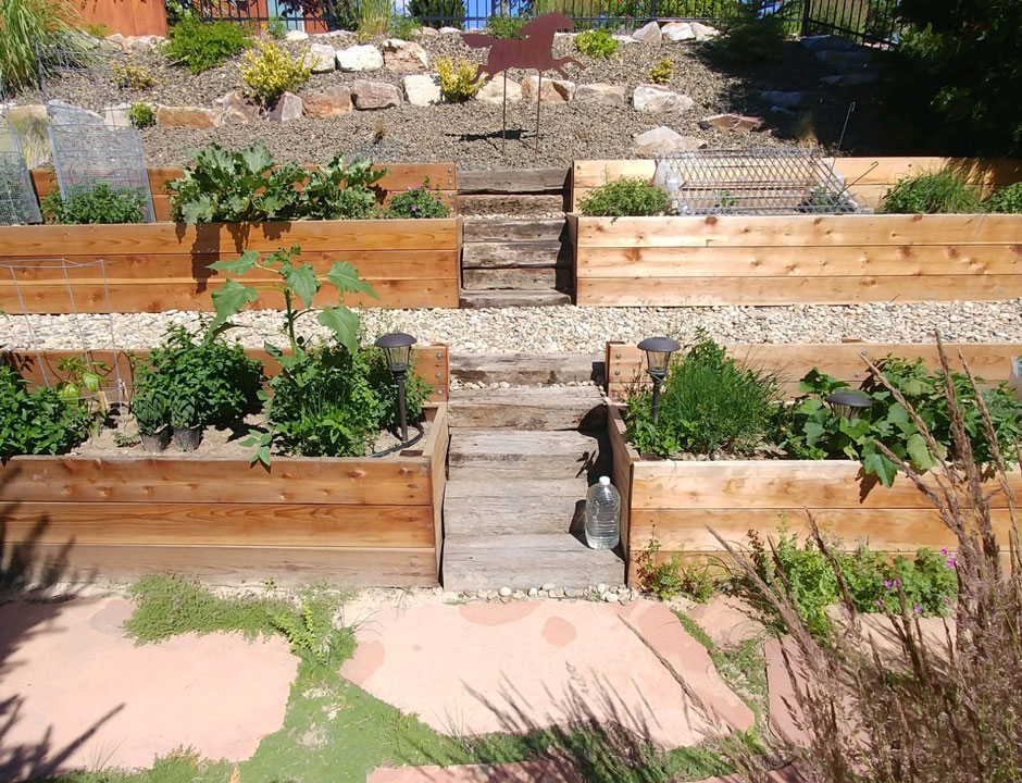 Tiered Garden Boxes