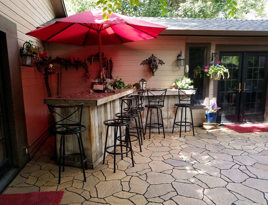 Fun Patio Design