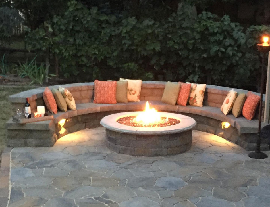 Patio with Fire Pit
