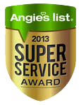 Angie's List Super Service Award winner